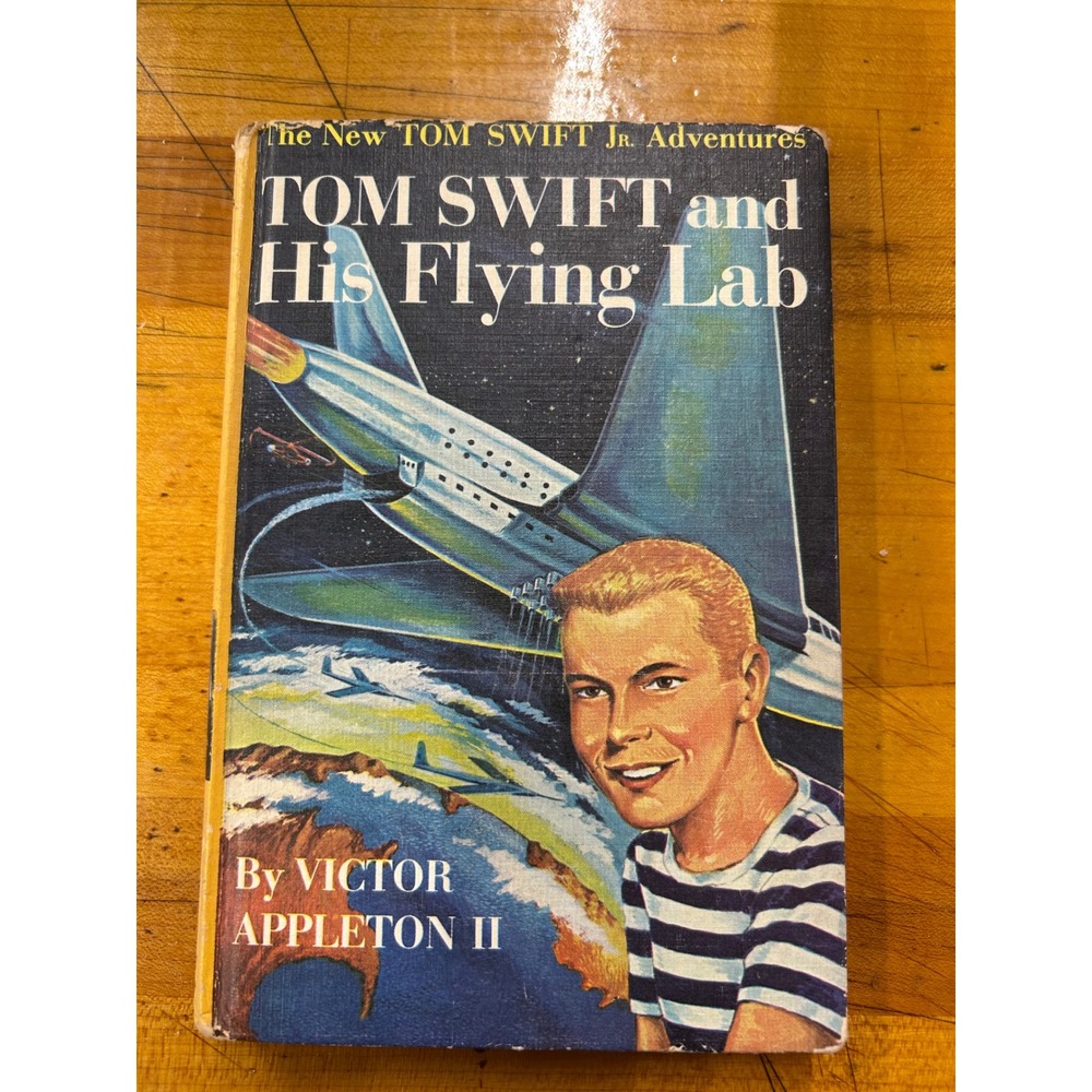 Tom Swift and His Flying Lab Victor Appleton II 1954 Hardcover Grosset & Dunlap